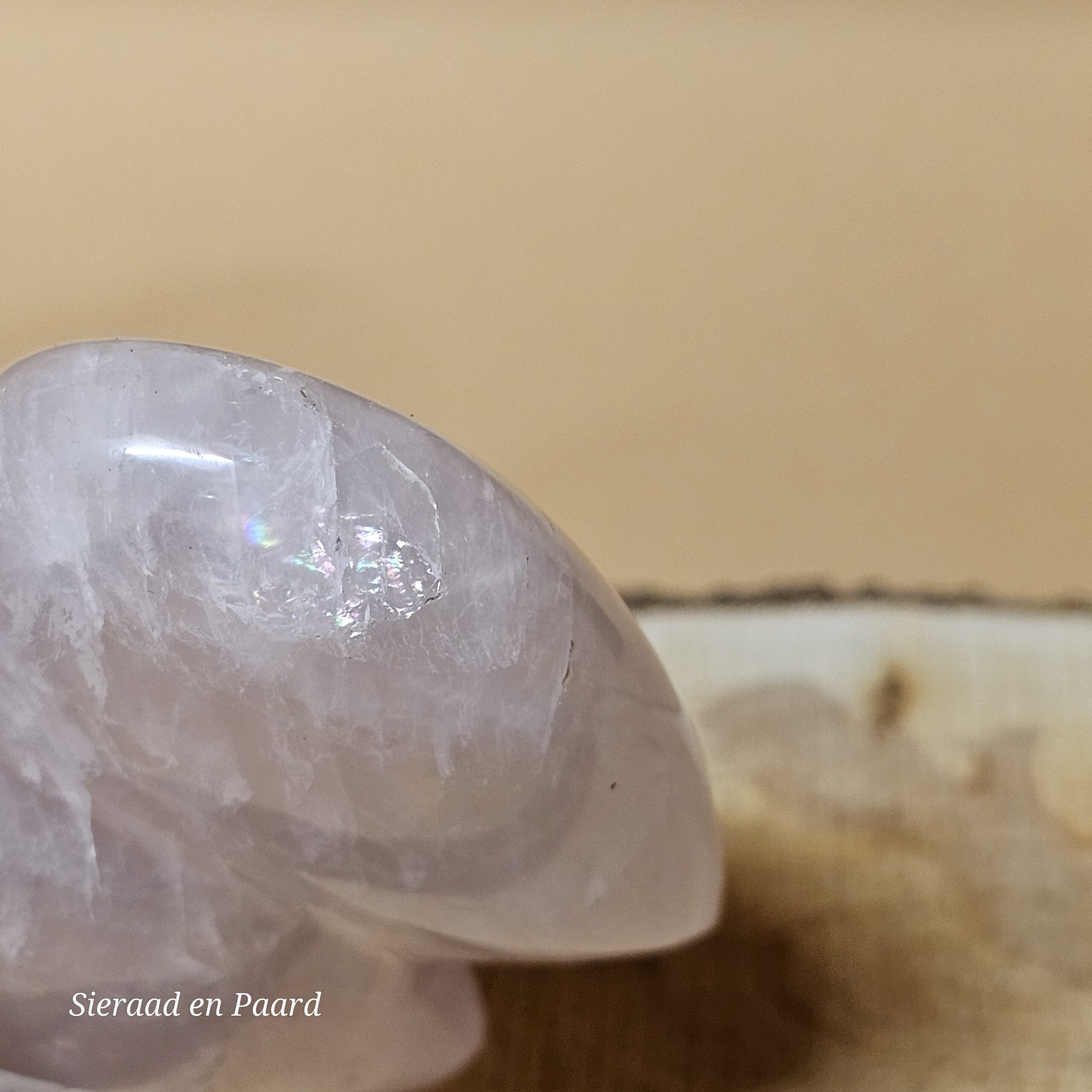 Rozenkwarts Dubbel Hart - Afbeelding 3