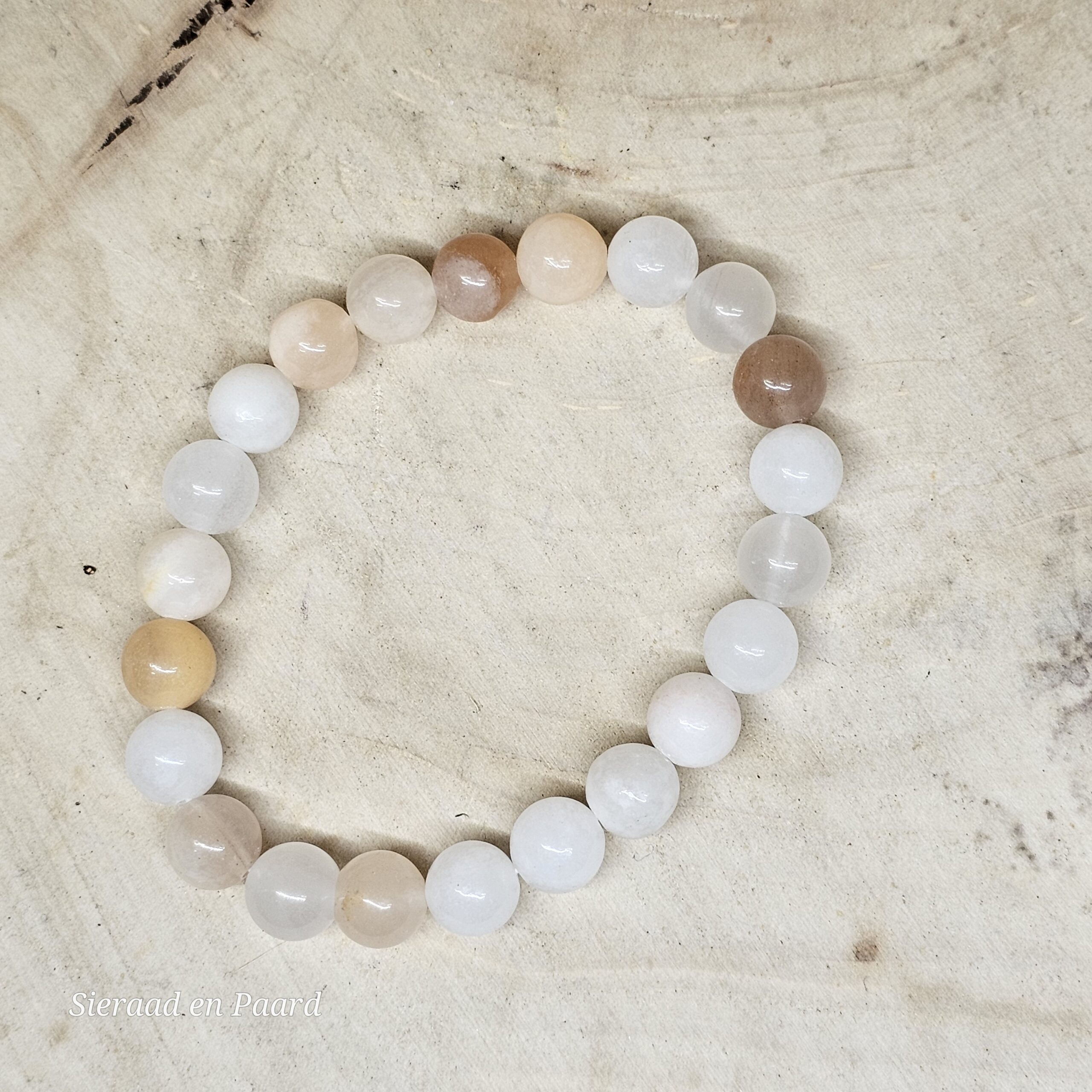 Maansteen Armband 8 mm