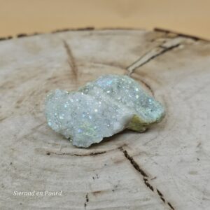 Bergkristal met Angel Aura Coating