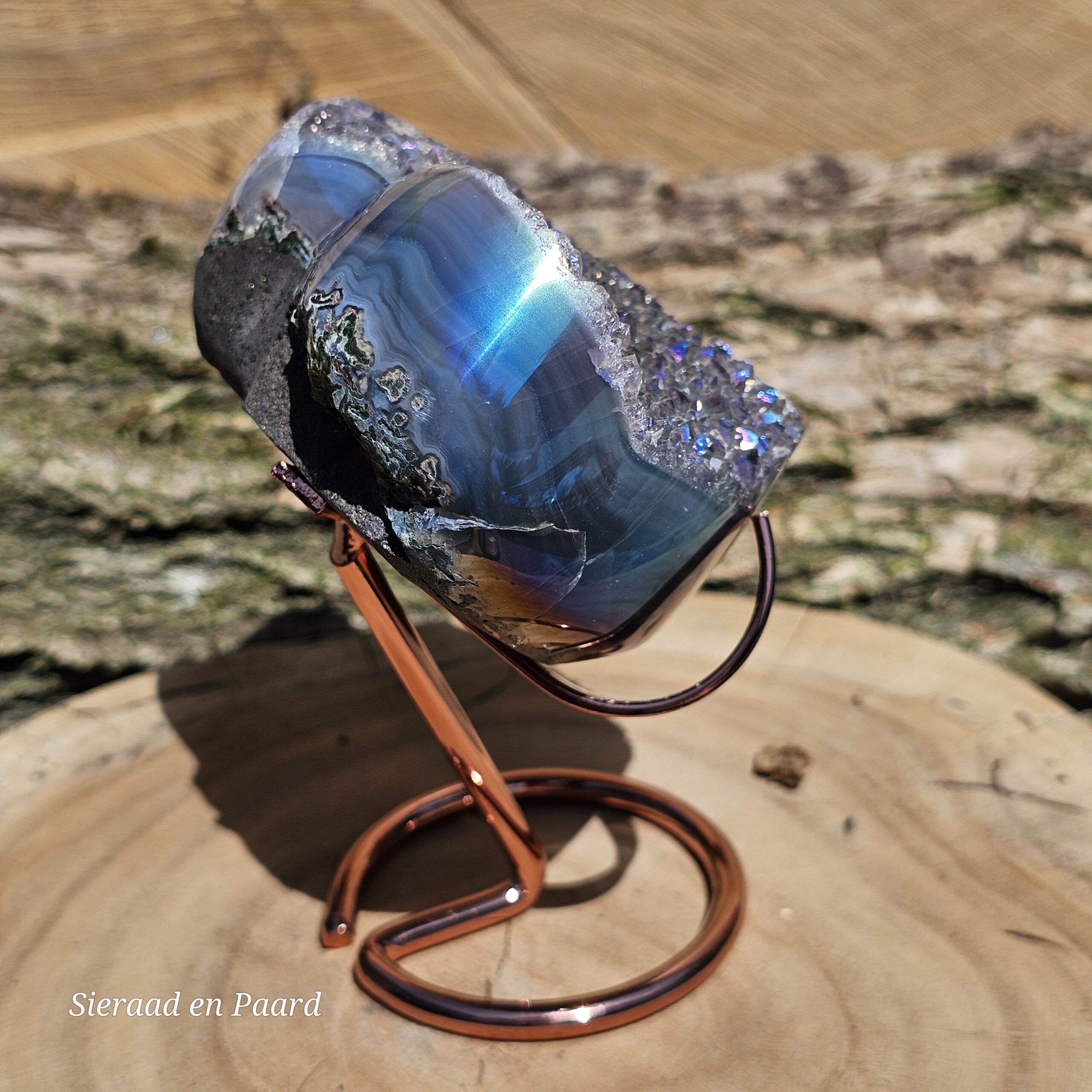 Amethist met Angel Aura Hart - Afbeelding 3