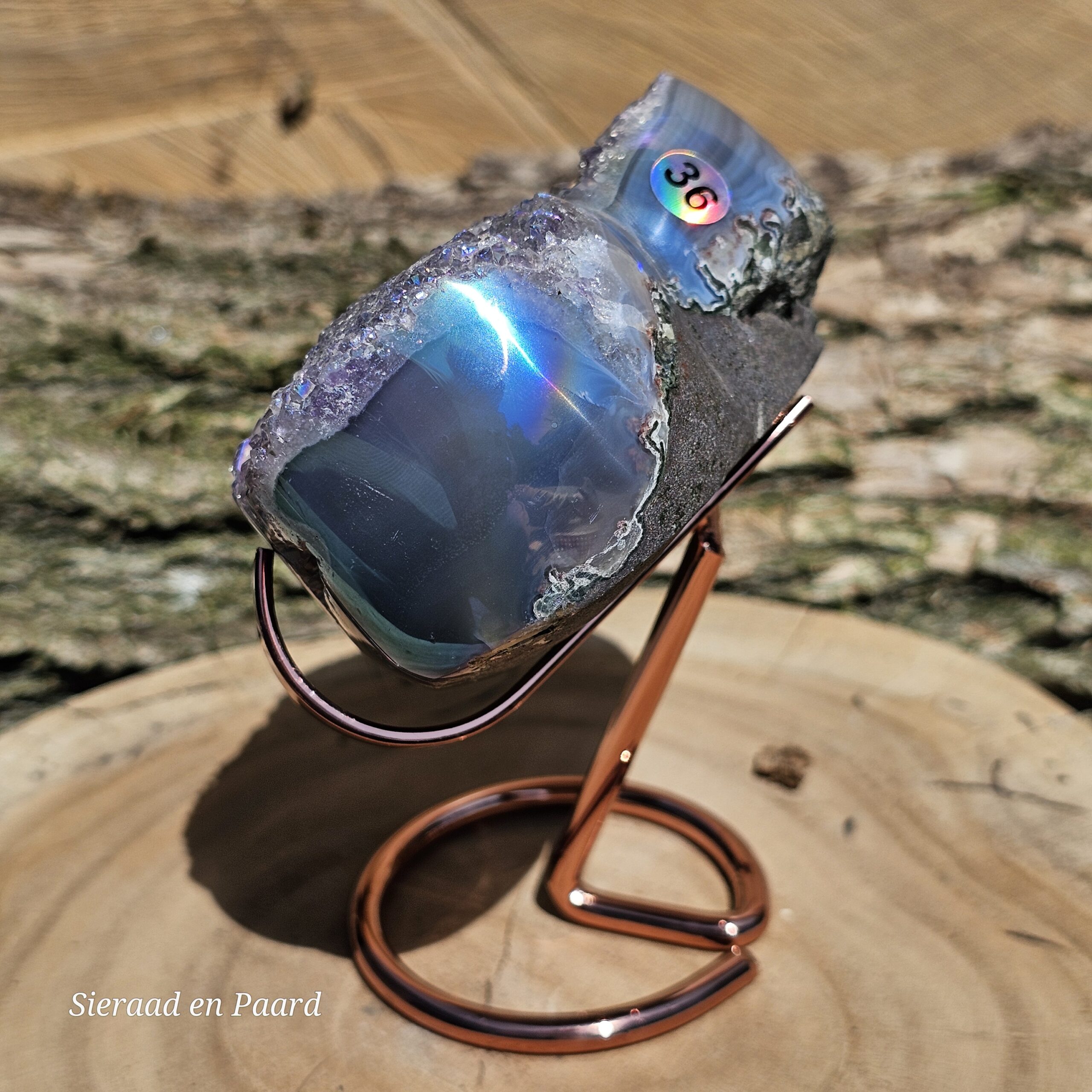 Amethist met Angel Aura Hart - Afbeelding 4