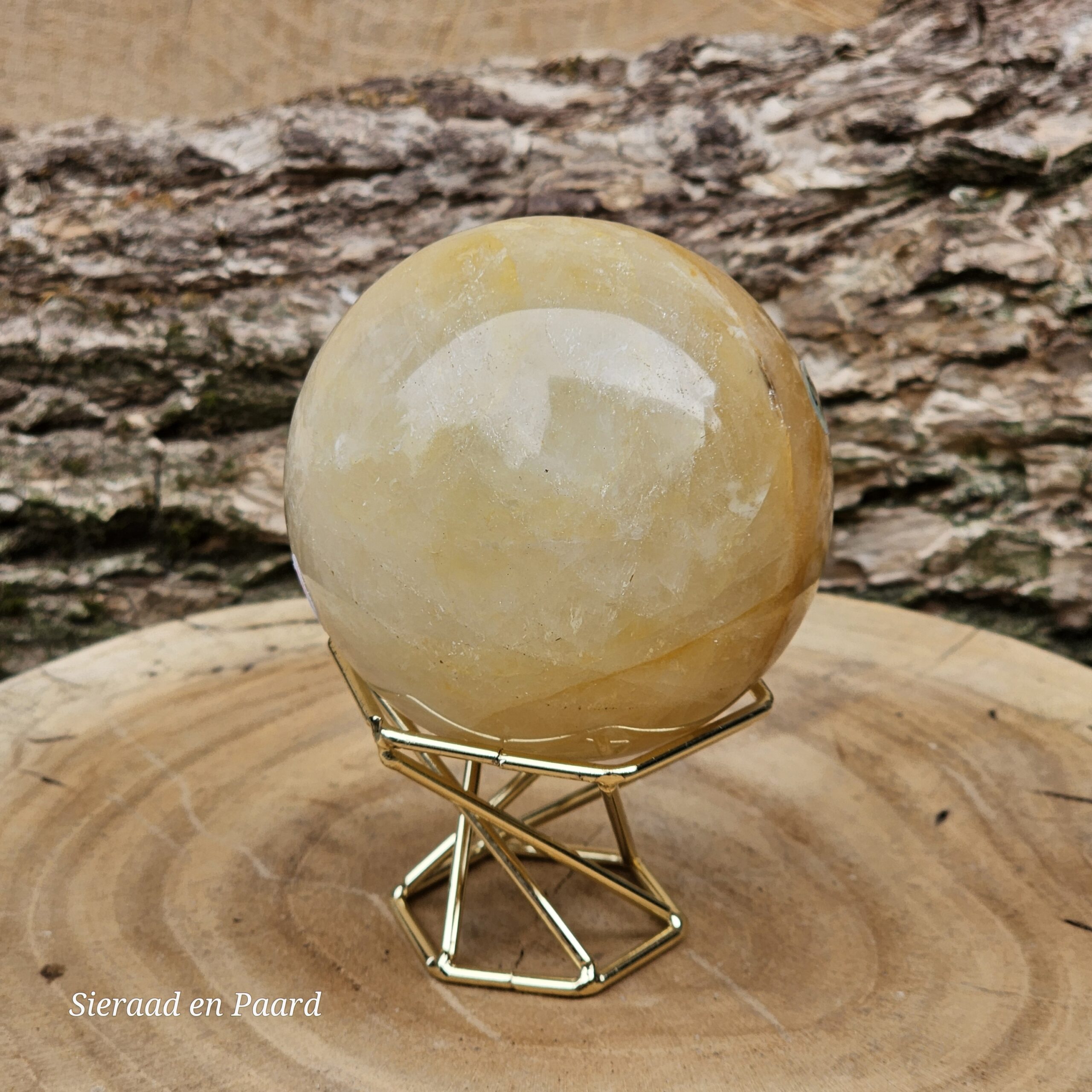 Golden Healer (Limoniet Kwarts) Bol - Afbeelding 3