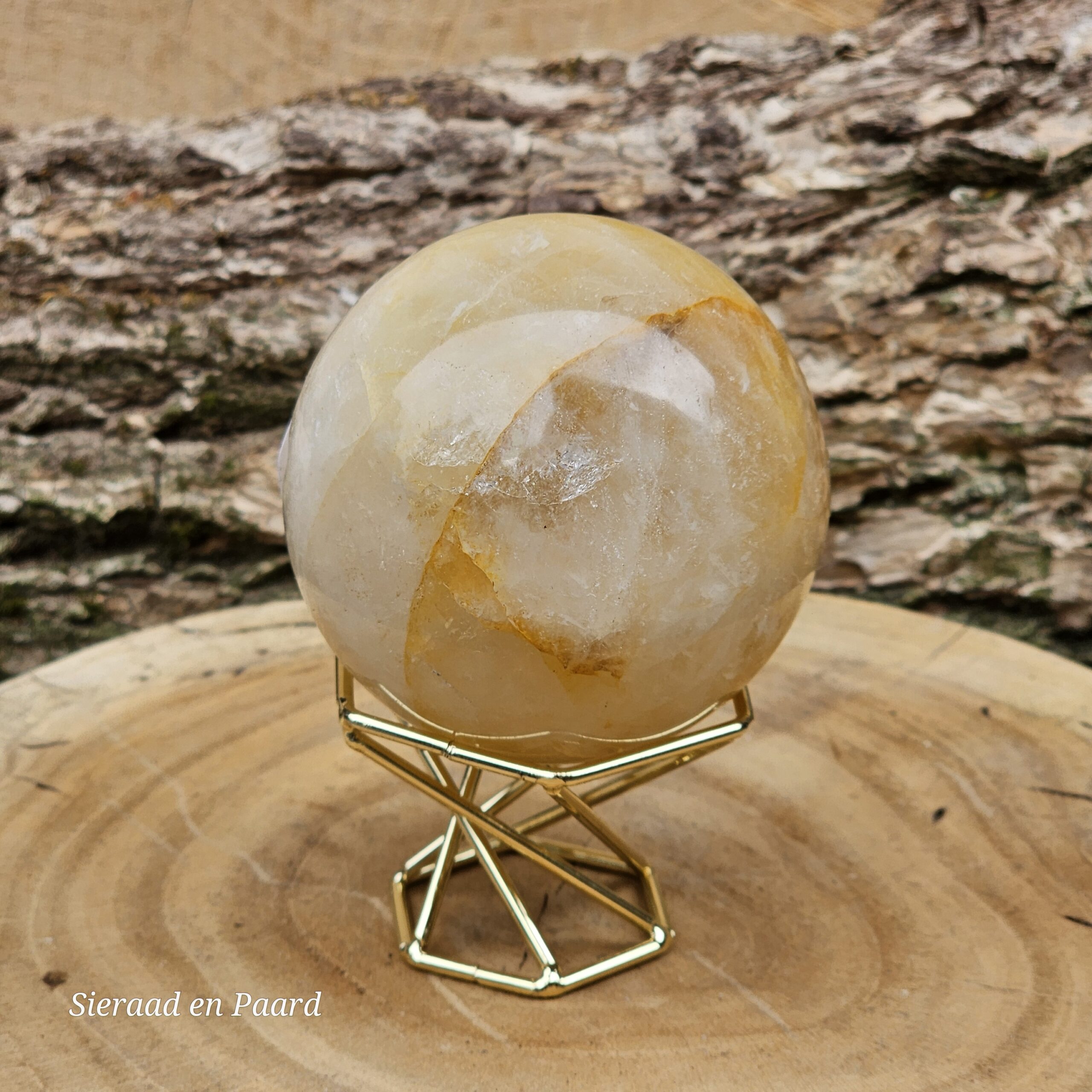 Golden Healer (Limoniet Kwarts) Bol - Afbeelding 4