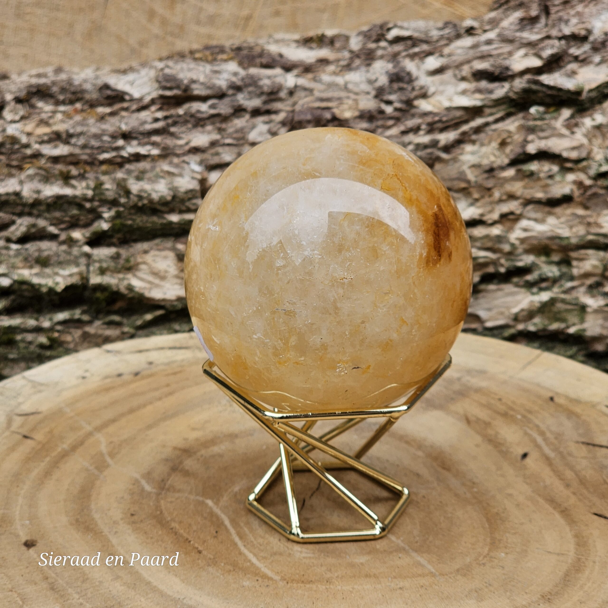 Golden Healer (Limoniet Kwarts) Bol - Afbeelding 3