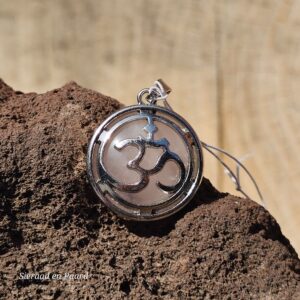 Hanger Ohm met Rozenkwarts