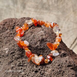 Carneool Armband Split