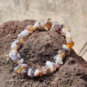 Botswana Agaat Armband Split