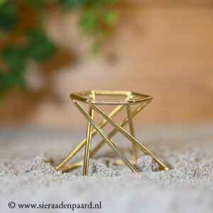 Standaard voor edelsteen bollen Goud