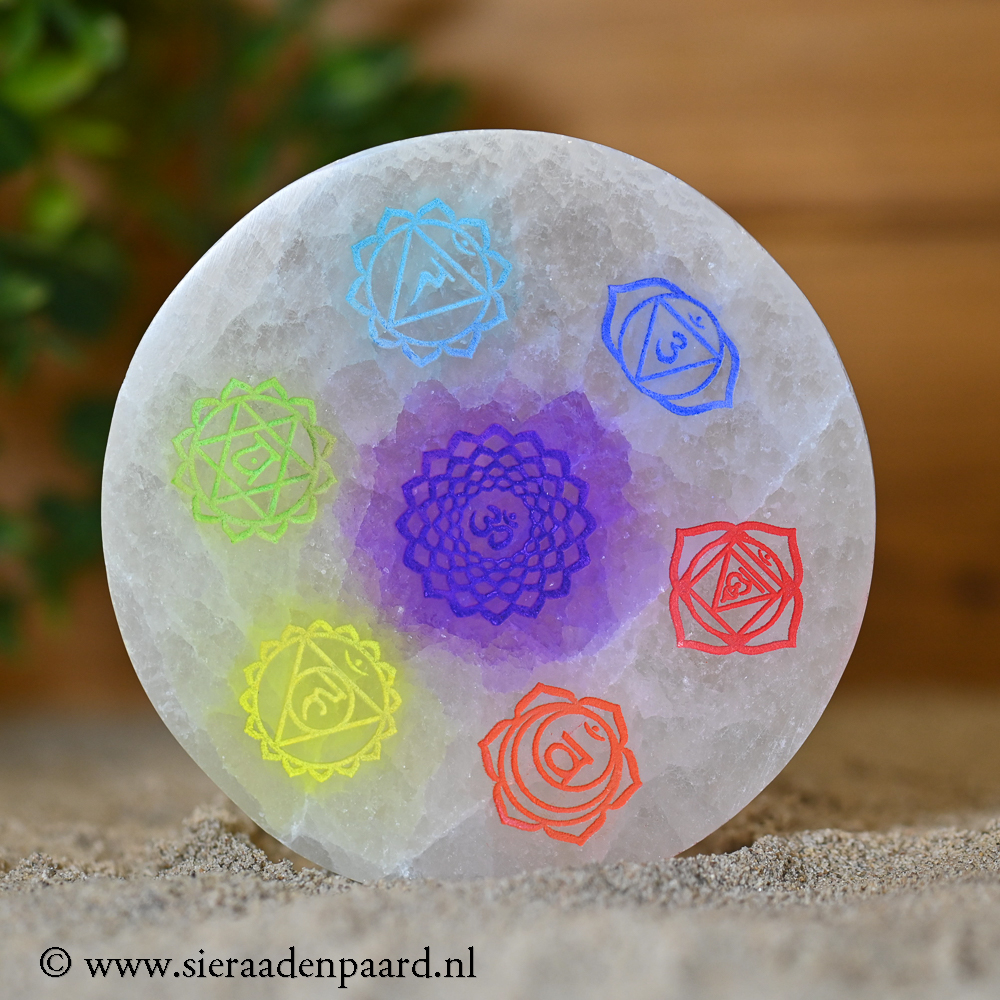 Selaniet Oplaadschijf Chakra 10 cm