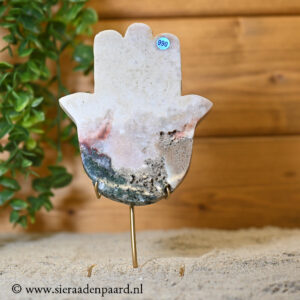 Roze Amethist Hamza Hand