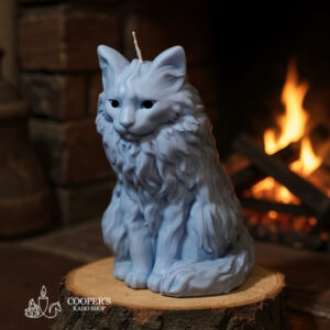 Main Coon katten Kaars Handgemaakt