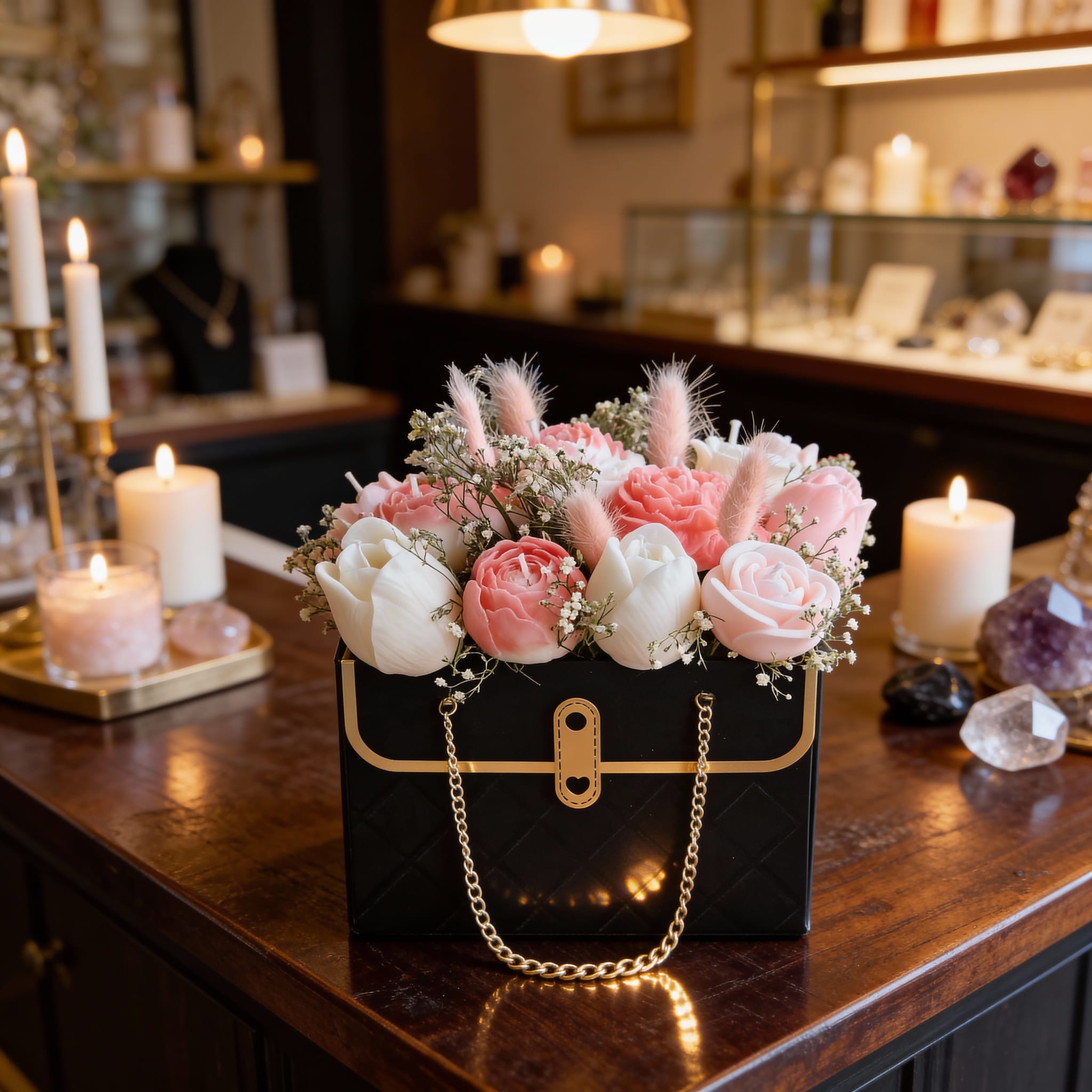 Gemengd Boeket in Tas